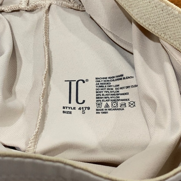 TC Fine Intimates Adjust Perfect Hi Waist Thigh Slimmer Nude S - 4179 Small - Picture 5 of 8